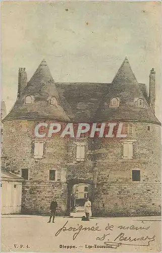 Cartes postales Dieppe les Tourelles