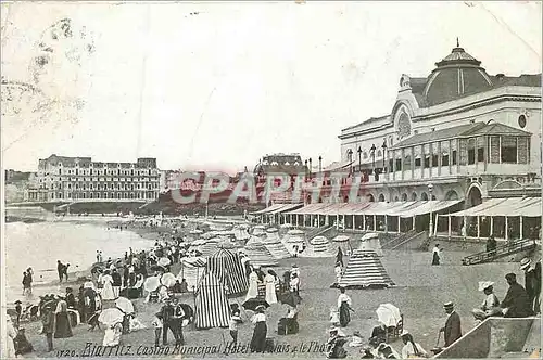 Cartes postales Biarritz Casino Municipal Hotel du Palais