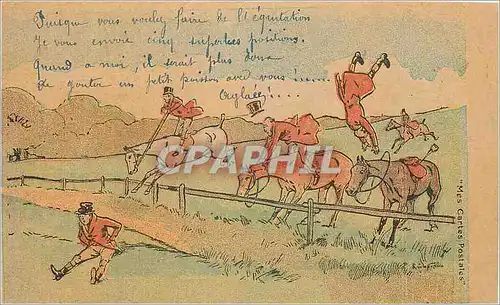 Ansichtskarte AK Chevaux Hippisme