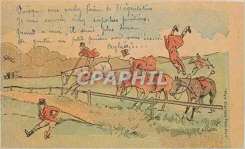 Cartes postales Chevaux Hippisme
