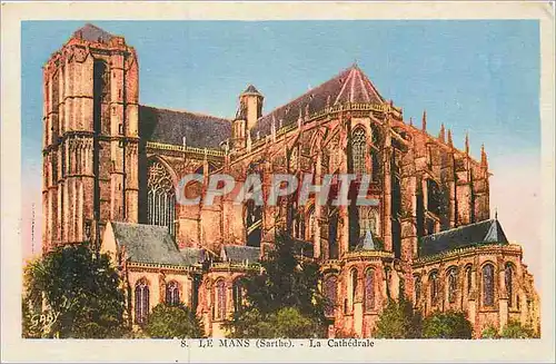 Cartes postales le Mans (Sarthe) la Cathedrale