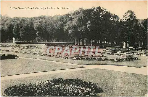 Cartes postales le Grand Luce (Sarthe) le parc du Chateau