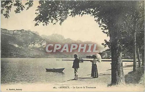 Cartes postales Annecy le Lac et la Tournette
