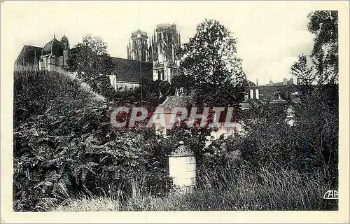 Cartes postales Toul vue sur la Cathedrale