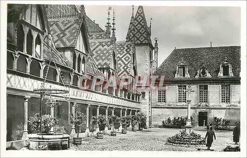 Moderne Karte Beaune (C d'or) la Cour d'Honneur les Galeries