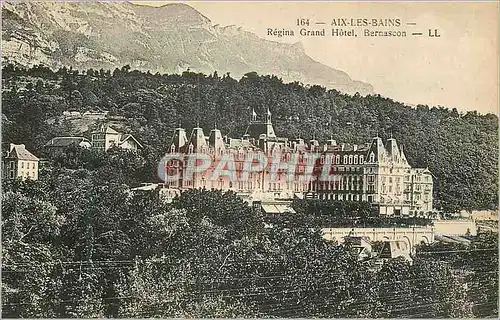 Ansichtskarte AK Aix les Bains Regina Grand Hotel Bernascon