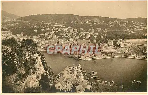 Cartes postales Cote d'Azur Nice (Alpes Maritimes) Entree du Port vers le Mont Boron