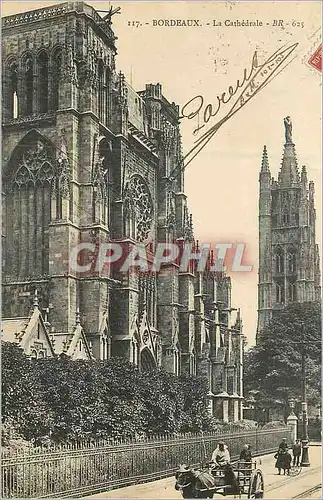 Cartes postales Bordeaux la Cathedrale