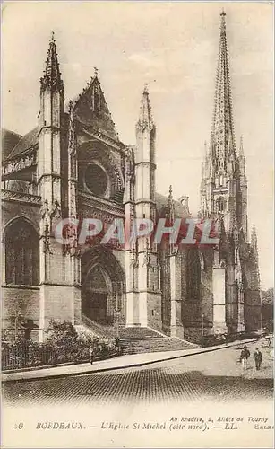 Ansichtskarte AK Bordeaux l'Eglise Saint Michel (Cote Nord)