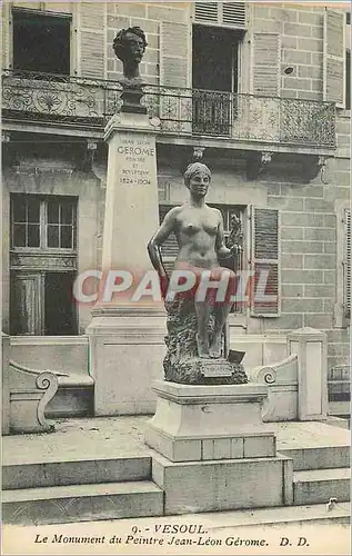 Cartes postales Vesoul le Monument du Peintre Jean Leon Gerome