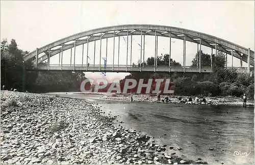 Moderne Karte Auzon le Pont sur l'Allier