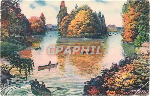 Cartes postales Bois de Boulogne les Jolis Coins de Paris le Lac Inferieur
