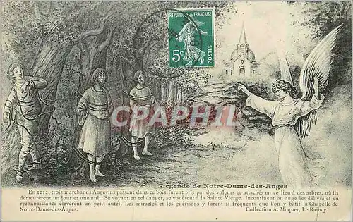 Cartes postales Legende de Notre Dame des Anges