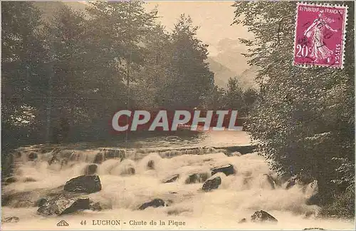 Cartes postales Luchon Chute de la Pique