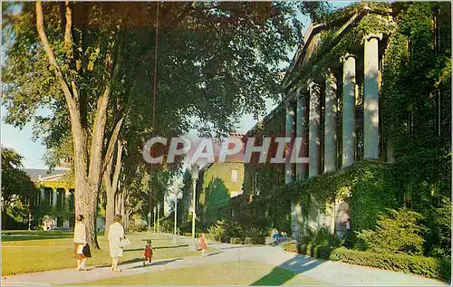 Moderne Karte University of Rochester Views of George Eastman Quadrangle Rochester NY