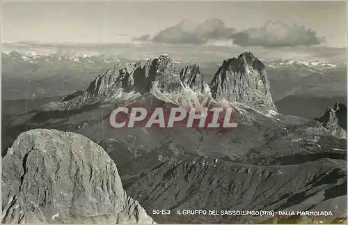 Cartes postales moderne Gruppo Del Sassolungo Dalla Marmolada