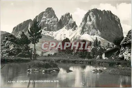 Cartes postales moderne Gruppo Del Sassolungo