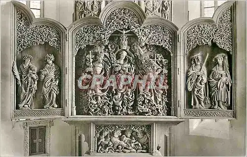 Moderne Karte Breisach am Rh Stephansmunster