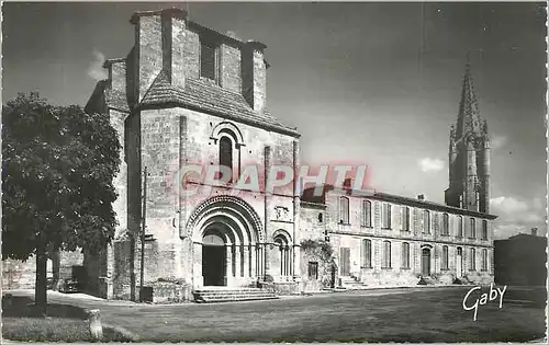 Cartes postales moderne Saint Emilion (Gironde) l'Eglise Collegiale (XIIe et XIVe s)