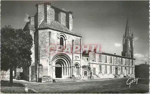 Moderne Karte Saint Emilion (Gironde) l'Eglise Collegiale (XIIe et XIVe s)