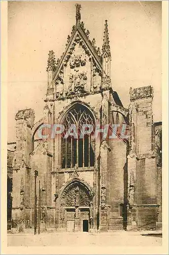 Ansichtskarte AK Reims (Marne)l'Eglise St Remi Face Sud Ouest