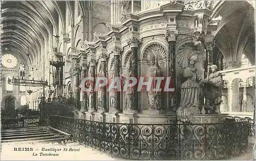 Cartes postales Reims Basilique Saint Remi la Tombeau