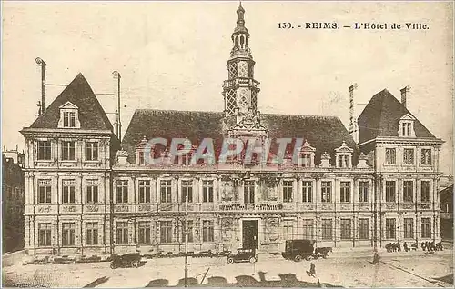 Cartes postales Reims l'Hotel de Ville