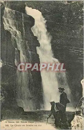Cartes postales la Chute en Doubs en Ete