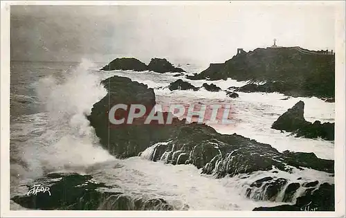 Cartes postales moderne Saint Lunaire le Decolle Maree Montante par Gros Temps