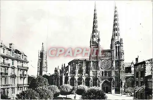 Cartes postales moderne Bordeaux la Cathedrale de St Andre