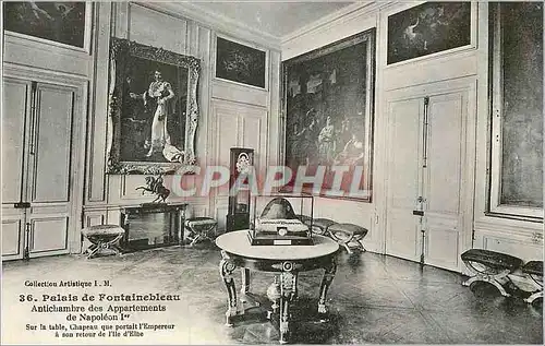 Ansichtskarte AK Palais de Fontainebleau Antichambre des Appartements de Napoleon 1er