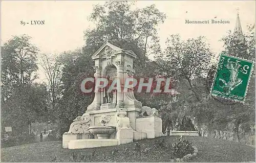 Ansichtskarte AK Lyon Monument Burdeau