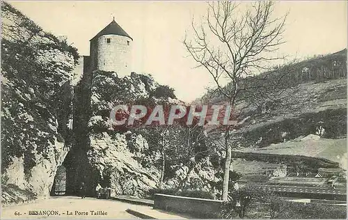 Cartes postales Besancon la Porte Taillee