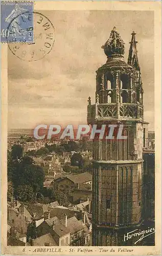 Cartes postales Abbeville St Vulfran Tour du Veilleur