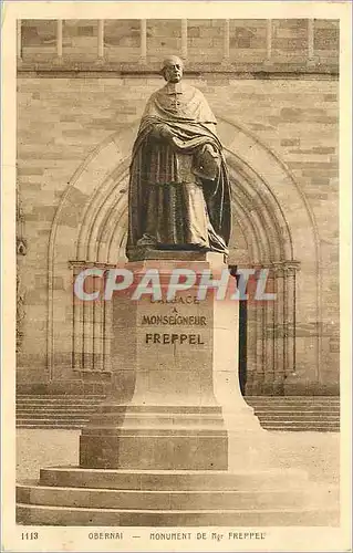 Cartes postales Obernai Monument de Mgr Freppel
