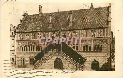 Cartes postales Mulhouse l'Hotel de Ville
