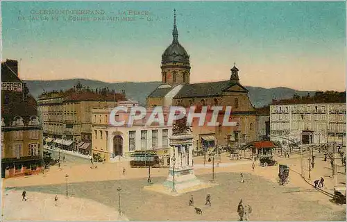 Cartes postales Clermont Ferrand  la Place