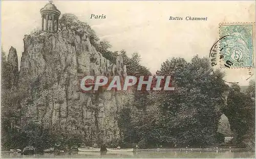 Cartes postales Paris Buttes Chaumont