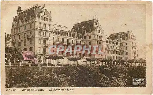 Cartes postales Evian les Bains Le Splendide Hotel