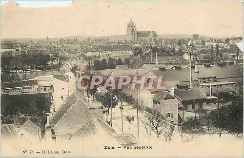 Cartes postales Dole Vue Generale H Ledun Dole
