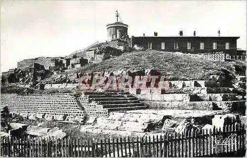 Cartes postales moderne L'Auvergne Sommet du Puy de Dome (Alt 1465 m) Ruines du Temple de Mercure et Observatoire