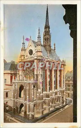 Ansichtskarte AK Les Petits Tableaux de Paris La Chainte Chapelle