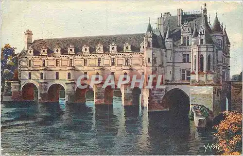 Cartes postales La Douce de France Chateaux de la Loire Chateau de Chenonceaux Facade Nord Est