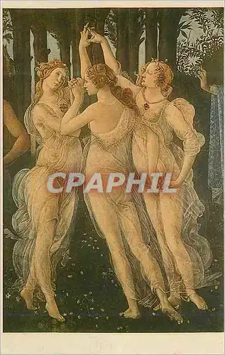 Cartes postales La Primavera (Dettaglio) Sandro Butticelli (1447 1510) Galleria Uffizi Firenze