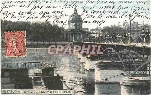 Cartes postales Institut Edite par le Bon Marche Paris