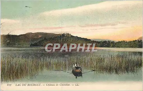 Cartes postales Lac du Bourget Chateau de Chatillon LL