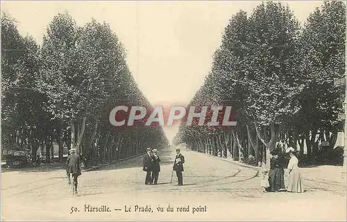 Cartes postales Marseille Le Prado Vu du Rond Point