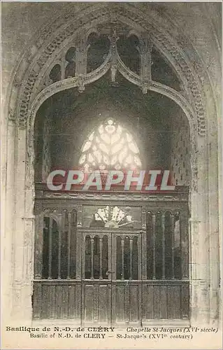 Cartes postales Basilique de N D de Clery Chapelle St Jacques (XVIe Siecle)