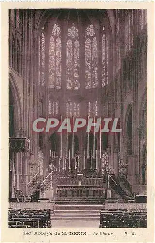 Ansichtskarte AK Abbaye de Saint Denis le Choeur