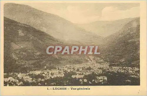 Cartes postales Luchon Vue Generale